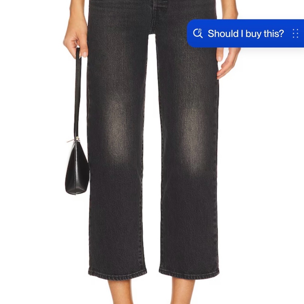 Levi's straight ankle ribcage Jeans